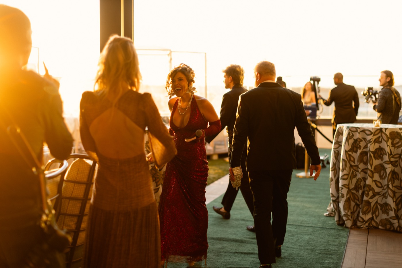The evening at Jasmine Hall