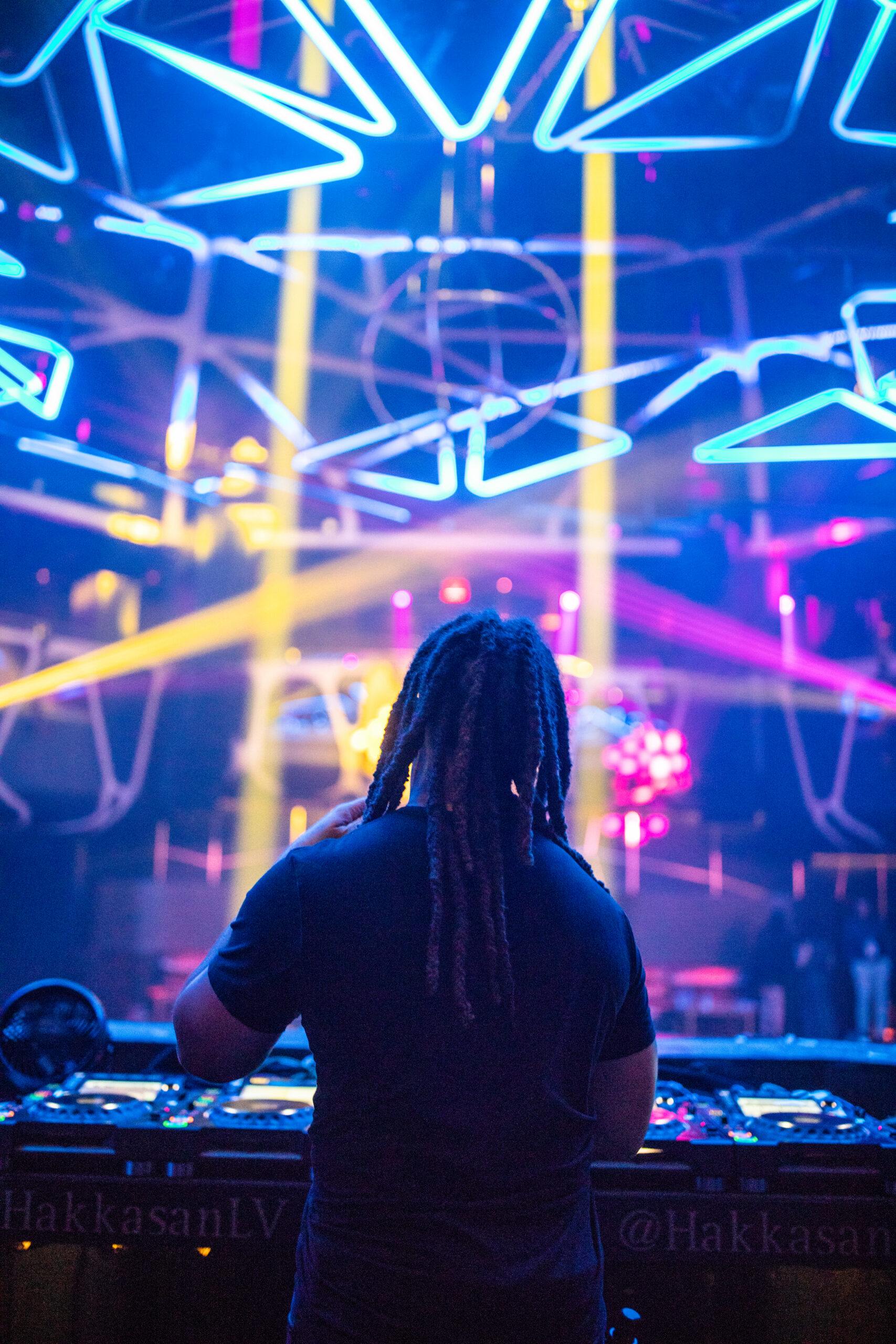 Nate C the Chief at the decks at Hakkasan