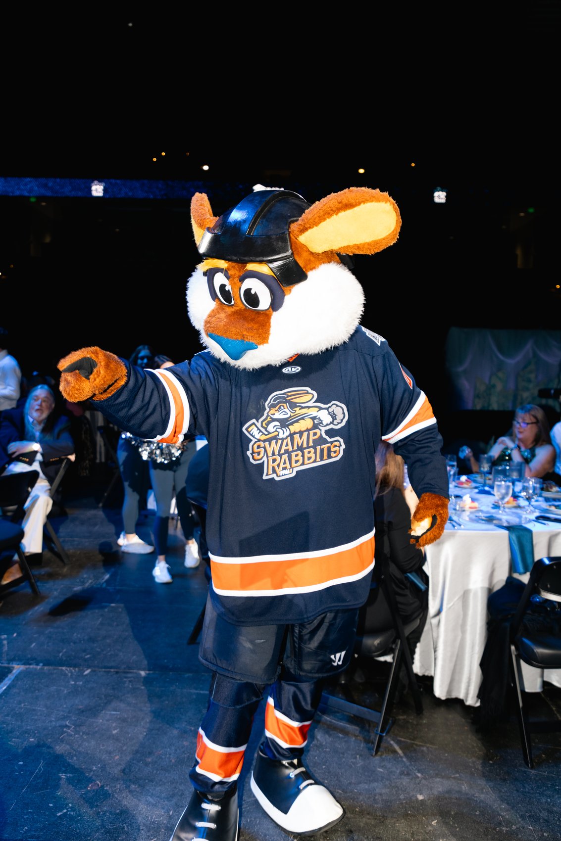 Stomper the mascot